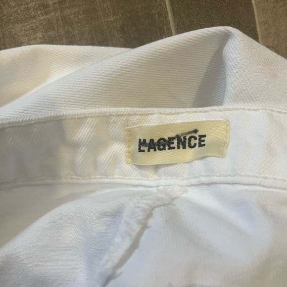 L’agence Kris button front mini skirt - Picture 3 of 6